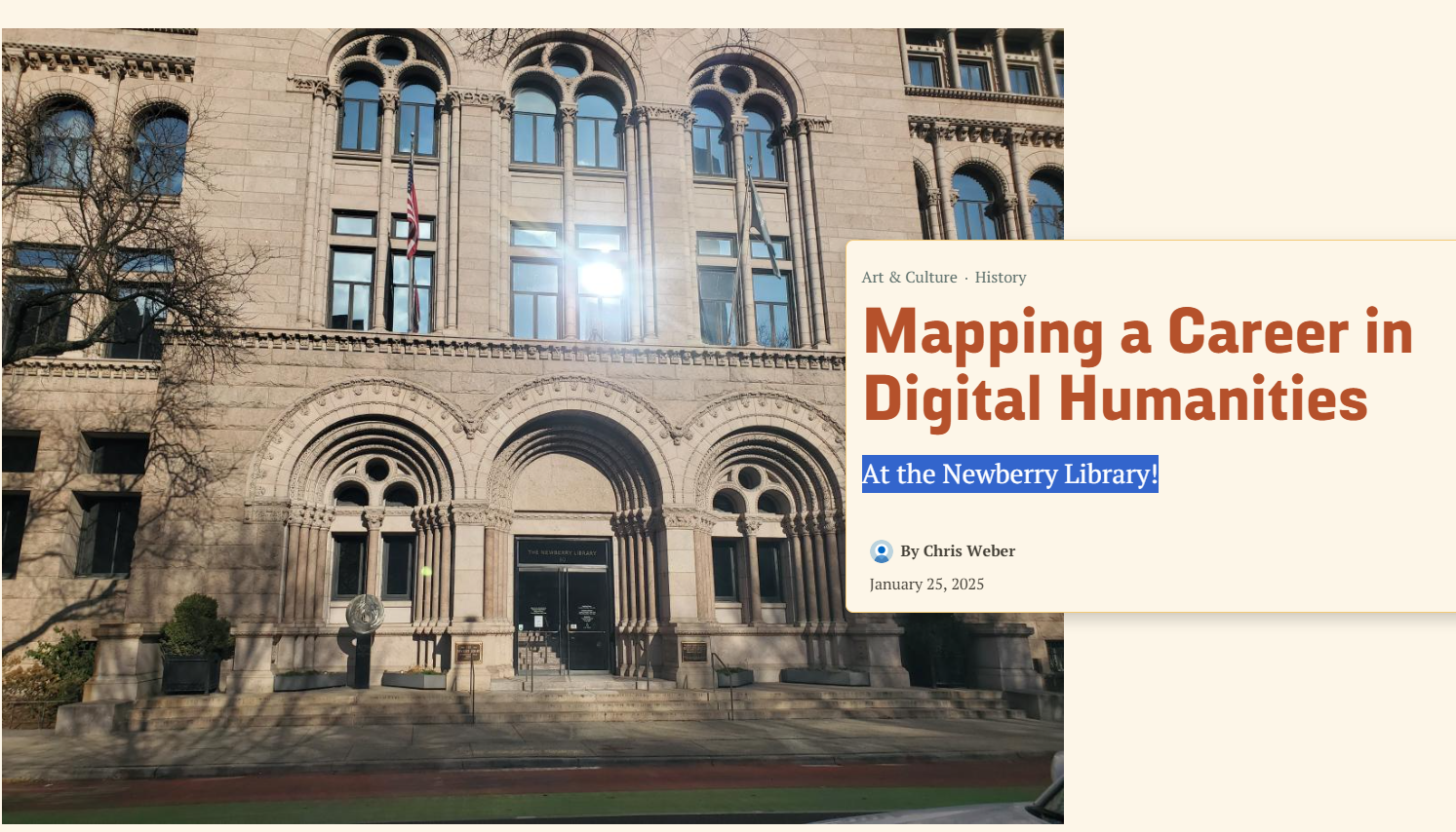 Chris' Project Website Preview